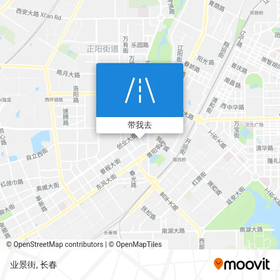业景街地图