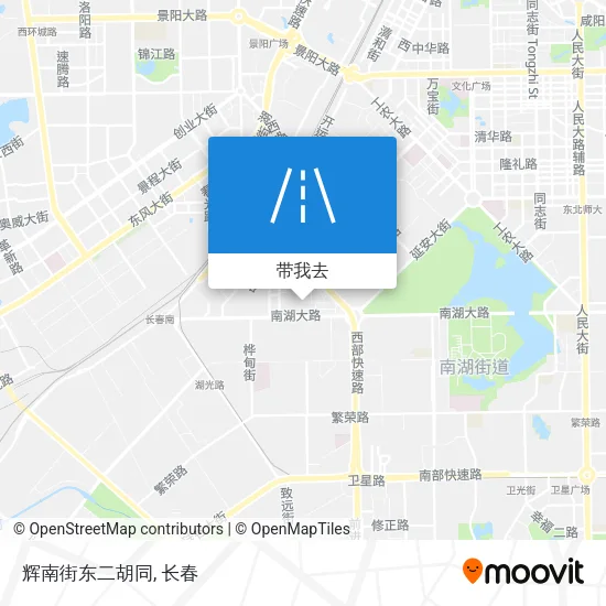 辉南街东二胡同地图