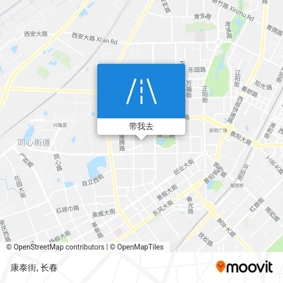 康泰街地图