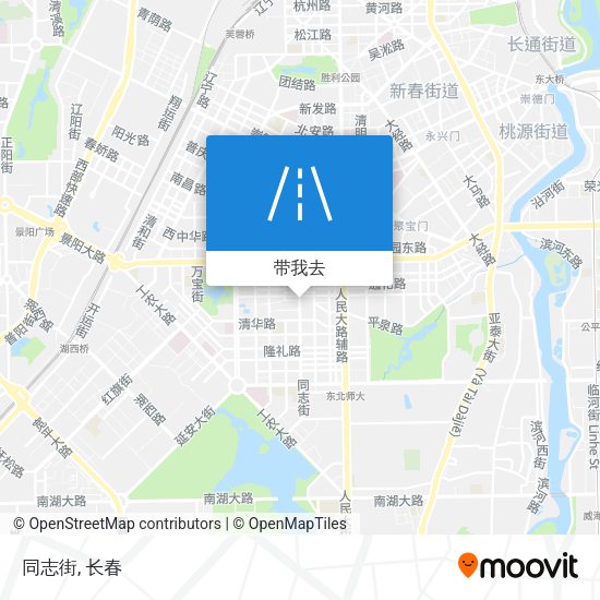 同志街地图