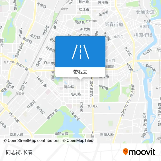 同志街地图