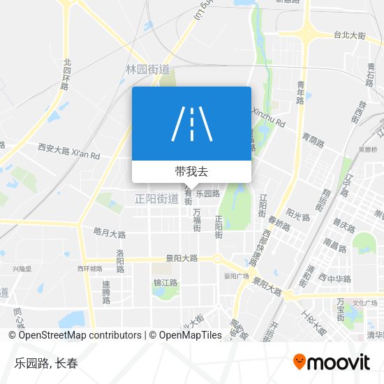 乐园路地图