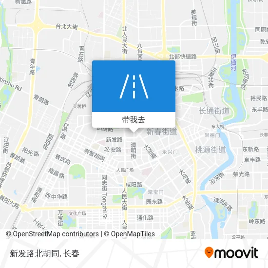 新发路北胡同地图