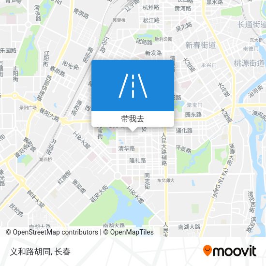 义和路胡同地图