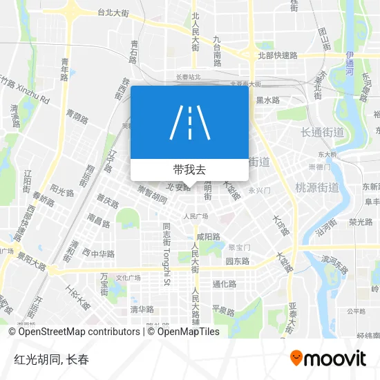 红光胡同地图