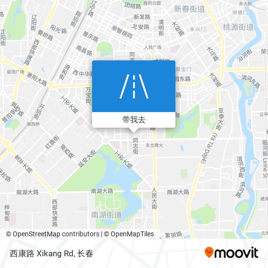 西康路 Xikang Rd地图