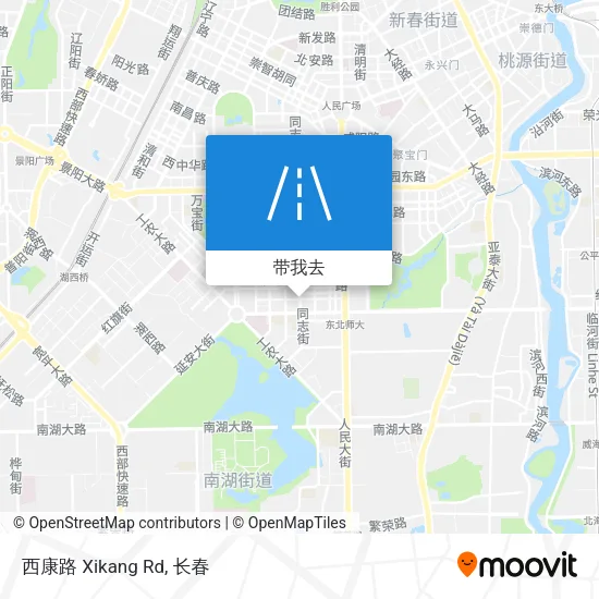 西康路 Xikang Rd地图