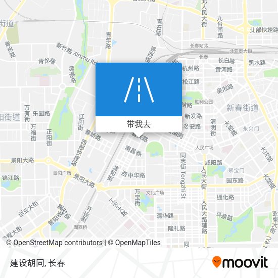 建设胡同地图