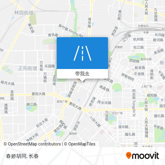 春娇胡同地图