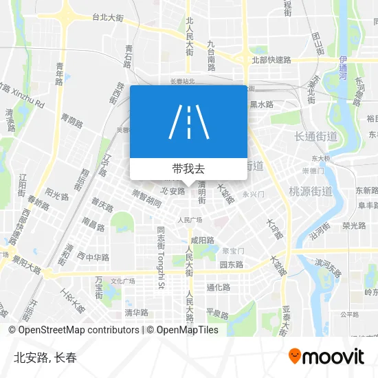 北安路地图