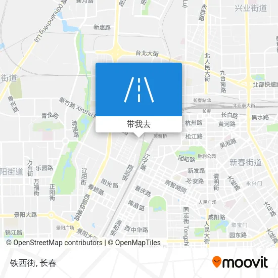 铁西街地图
