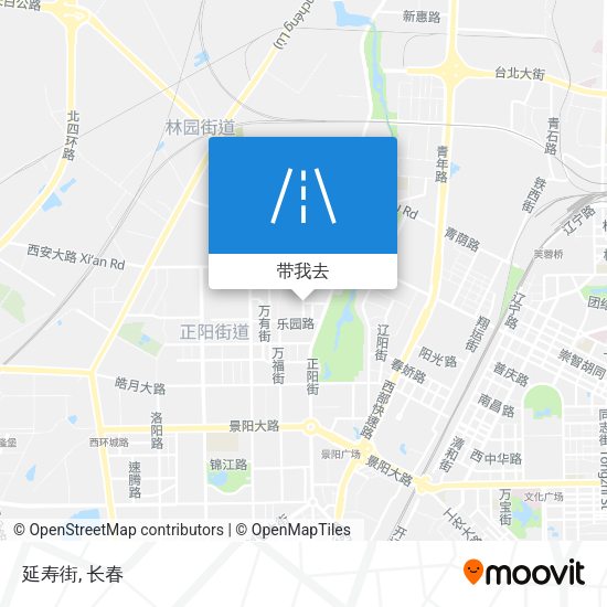 延寿街地图