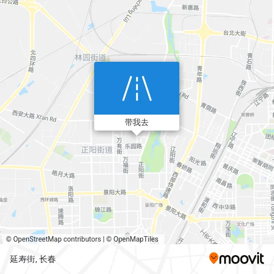 延寿街地图