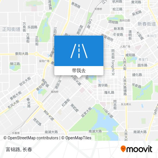 富锦路地图