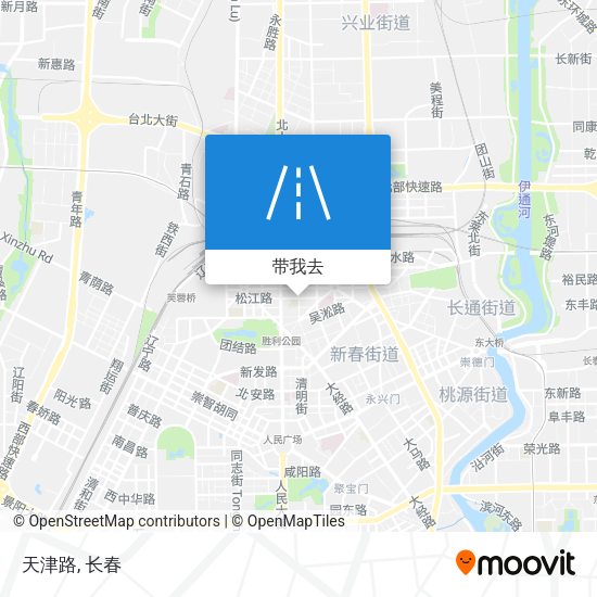 天津路地图