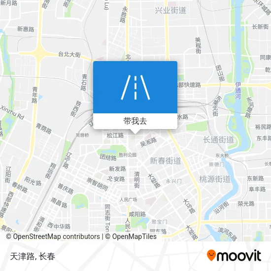 天津路地图