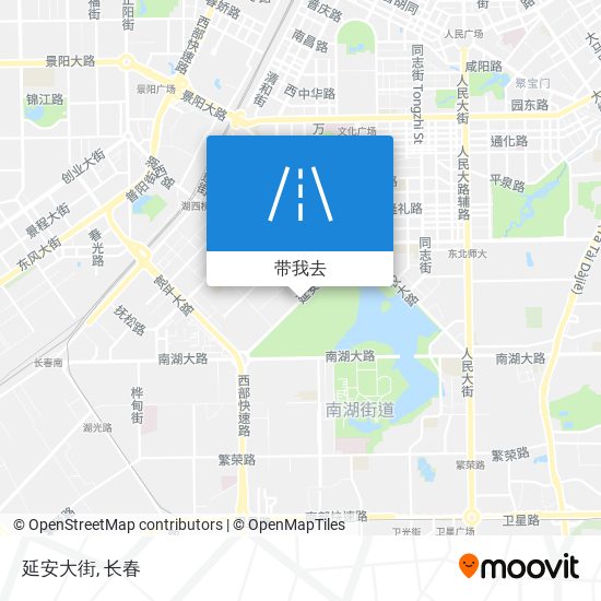 延安大街地图