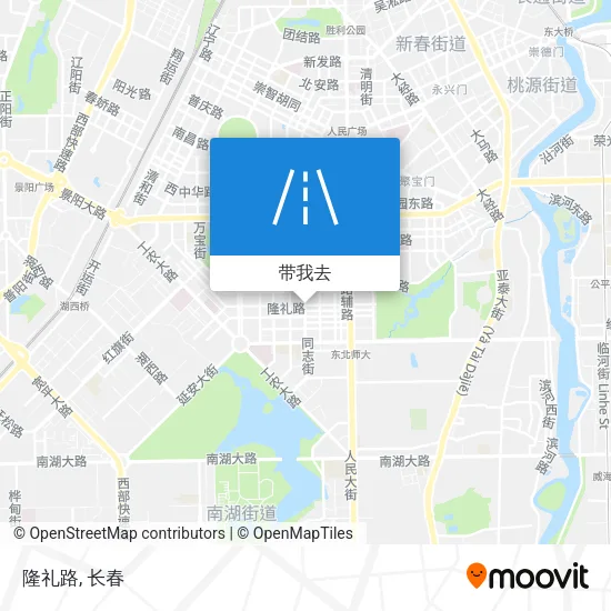 隆礼路地图