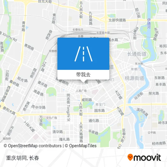 重庆胡同地图