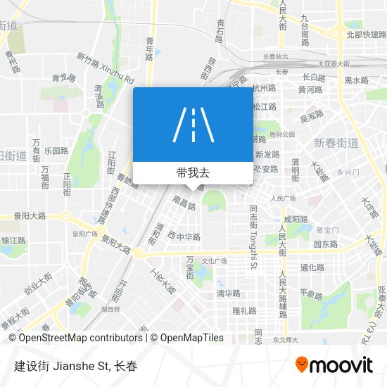 建设街 Jianshe St地图