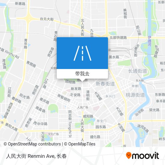 人民大街 Renmin Ave地图