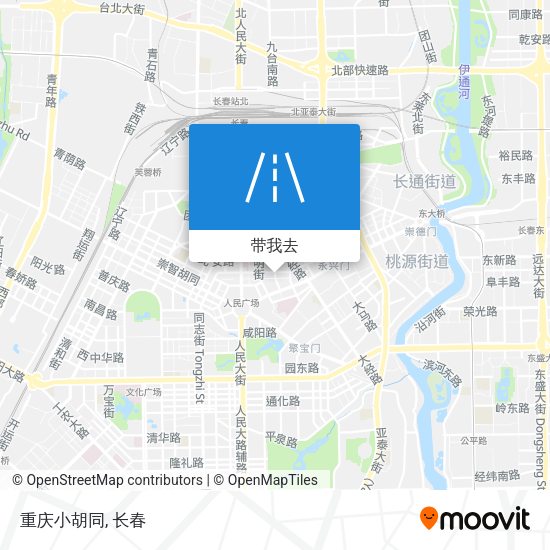 重庆小胡同地图