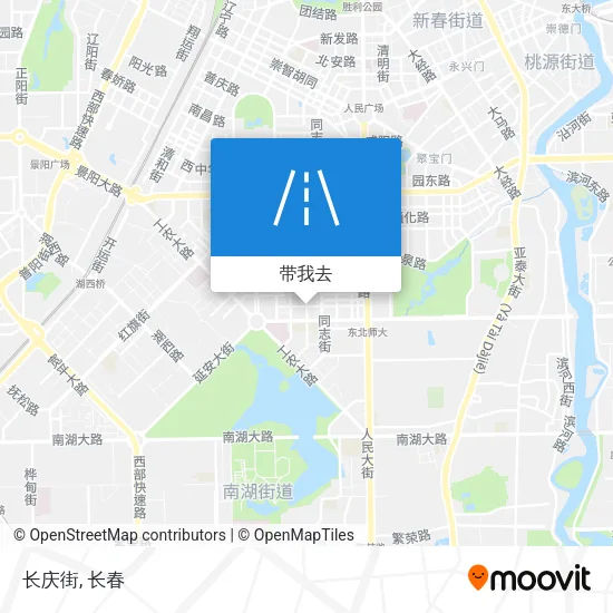 长庆街地图
