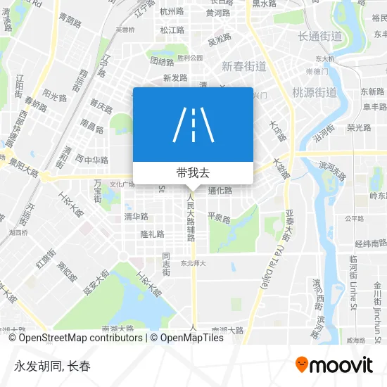 永发胡同地图