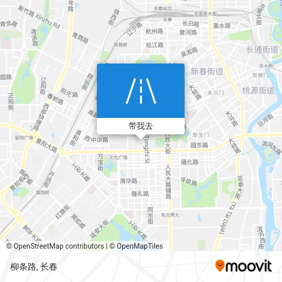 柳条路地图