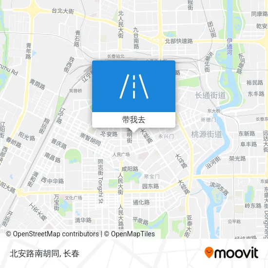 北安路南胡同地图