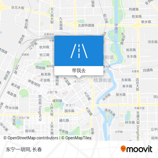 东宁一胡同地图