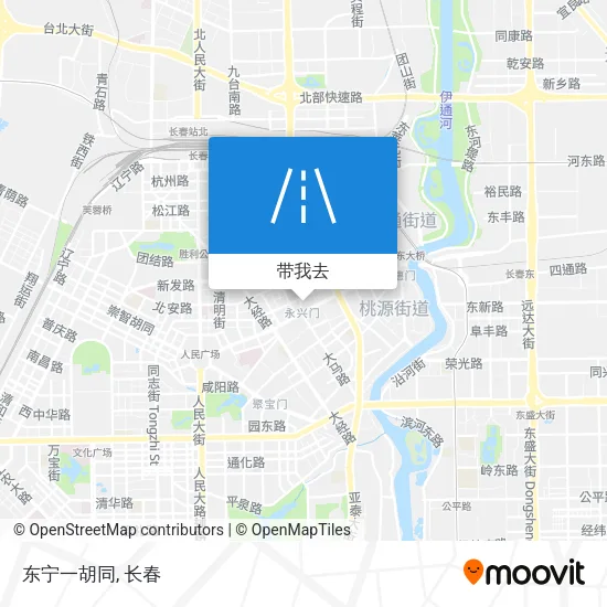东宁一胡同地图