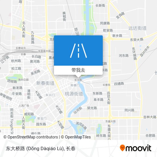 东大桥路 (Dōng Dàqiáo Lù)地图