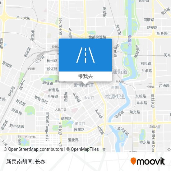 新民南胡同地图