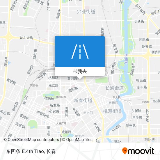 东四条 E.4th Tiao地图