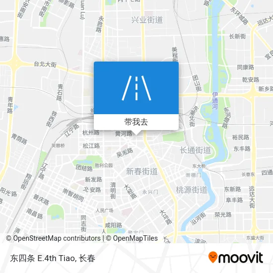 东四条 E.4th Tiao地图