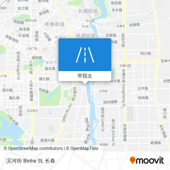 滨河街 Binhe St地图