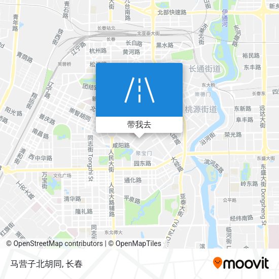 马营子北胡同地图