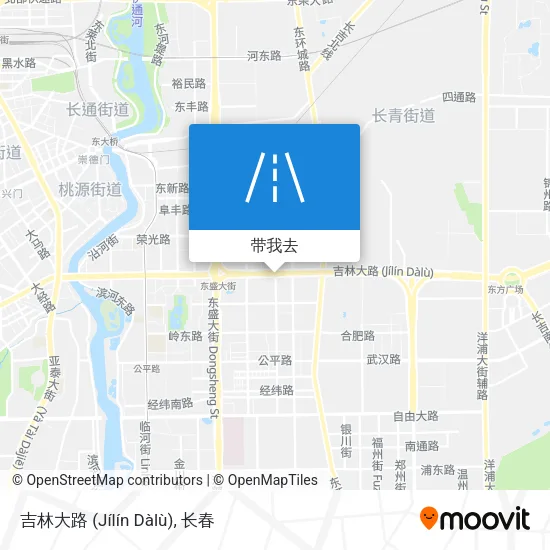 吉林大路 (Jílín Dàlù)地图