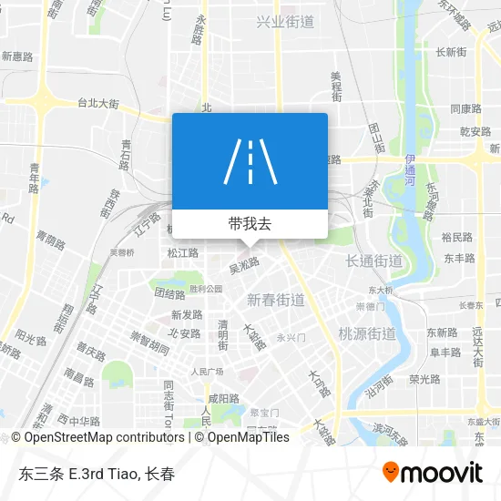 东三条 E.3rd Tiao地图