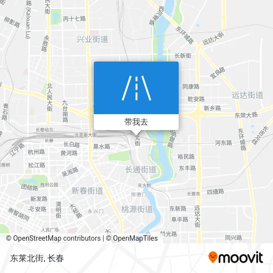 东莱北街地图