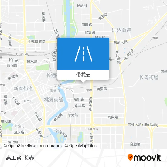 惠工路地图