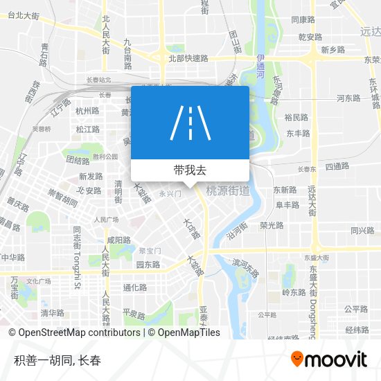 积善一胡同地图