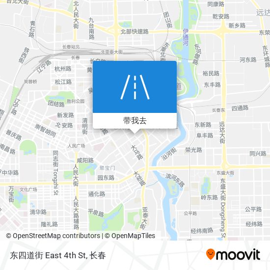 东四道街 East 4th St地图