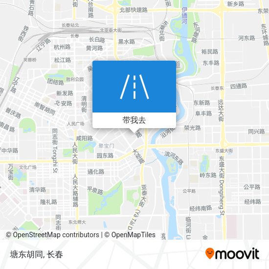 塘东胡同地图