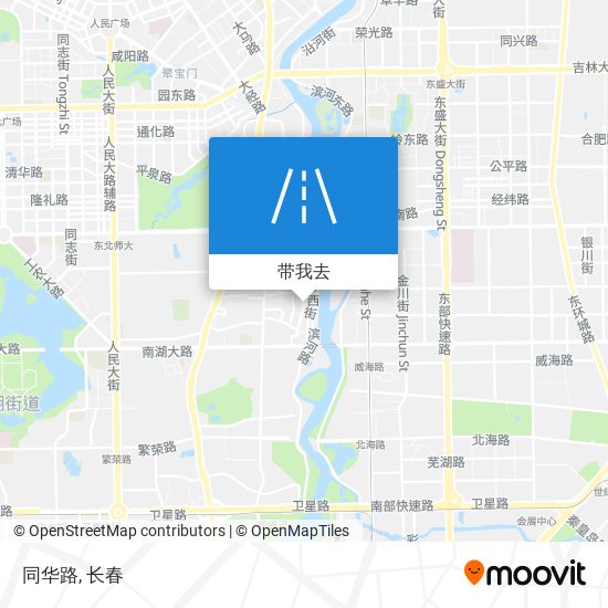 同华路地图