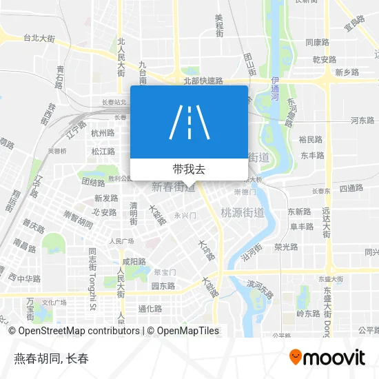 燕春胡同地图