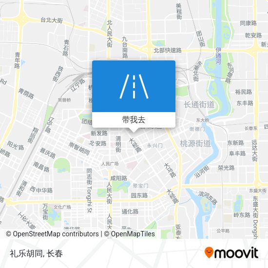 礼乐胡同地图