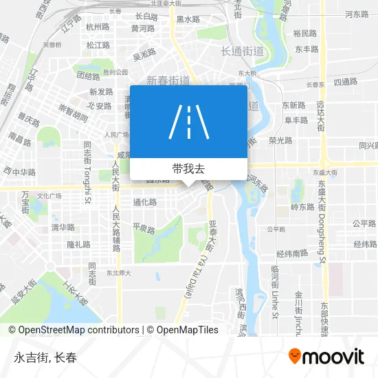 永吉街地图