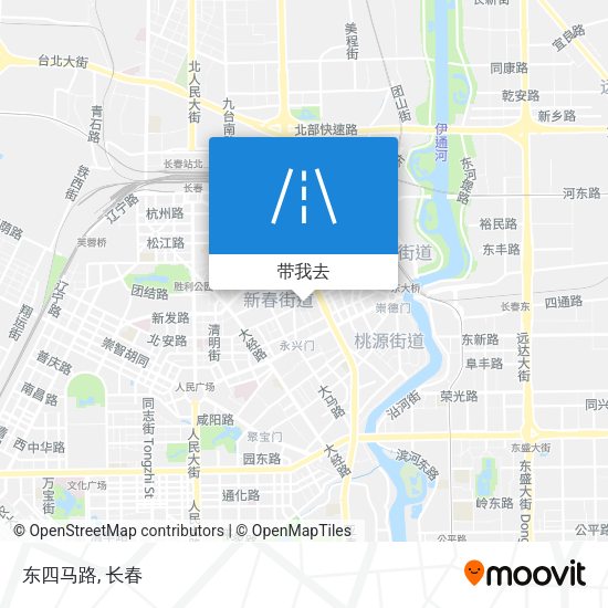 东四马路地图